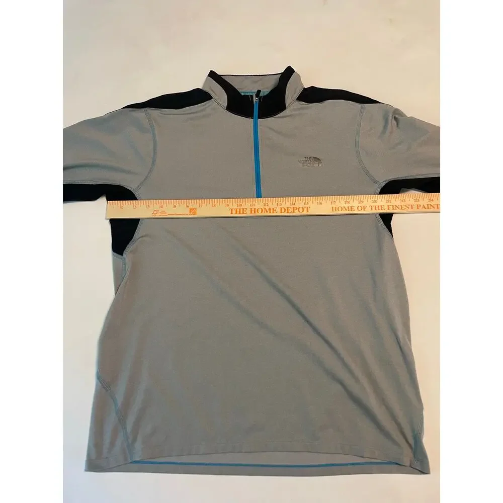 The north face 1/4 zip flash dry pullover mens large